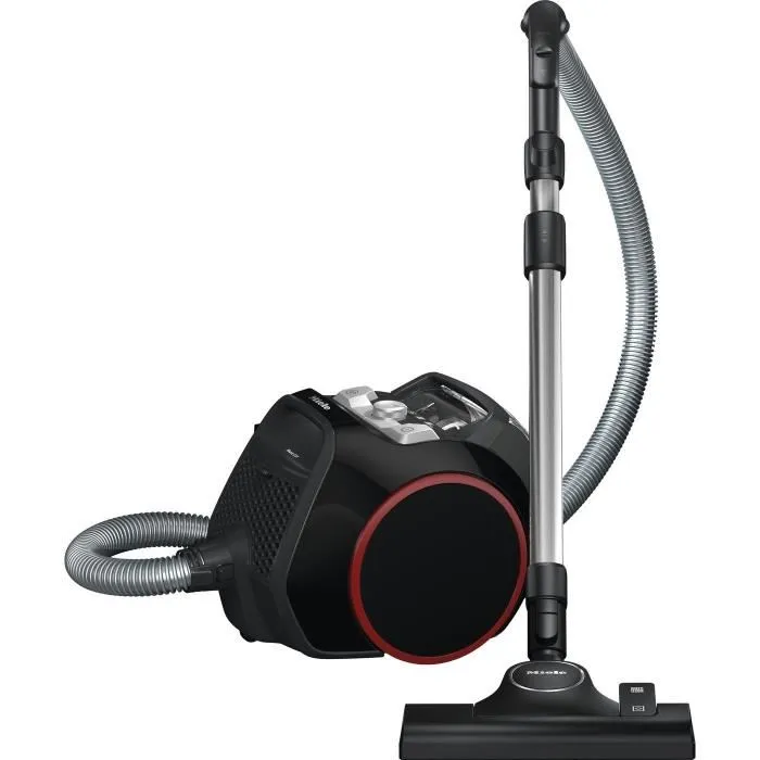 miele-boost-cx1-aspirateur-traineau-sans-sac-tec MIELE Boost CX1 Aspirateur traîneau sans sac - Technologie Vortex -78dB- Moteur PowerLine 890W - 4 positions - Noir liseré rouge – Image 1
