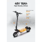 OOTD T10 - Trottinette Électrique Pliable 900W - Batterie 48V 18Ah – 60km – Image 2