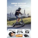 OOTD T10 - Trottinette Électrique Pliable 900W - Batterie 48V 18Ah – 60km – Image 3