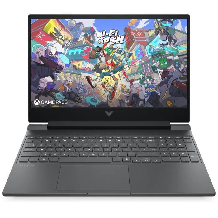 pc-portable-gamer-hp-victus-15-fb3012nf-sans-win PC Portable Gamer HP Victus 15-fb3012nf - Sans Windows - 15,6" FHD IPS 144Hz - RTX 5060 8Go TGP 75W - Ryzen AI 5 340 - 16Go - 512Go – Image 1
