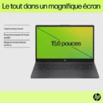 PC Portable HP 15-fd0167nf - Windows 11 - 15,6" FHD - Intel N100 - RAM 8Go - Stockage 256Go SSD - AZERTY – Image 8
