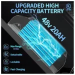 Ridstar Q20 - Vélo électrique 1500w - Autonomie 120KM – Image 3