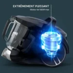 Rowenta Aspirateur sans sac, 900 W max, Haute filtration, 2,5 L, Compact RO4B11EA – Image 3