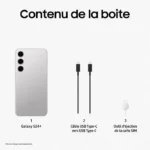 Samsung Galaxy S24 Plus Smartphone 256 Go Argent – Image 4