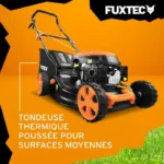 Tondeuse à Gazon Thermique FUXTEC 146 cm³ 46 cm – Poussée, Bac 50L – Modèle FX-RM4646ECO 3,5 CV – Image 2