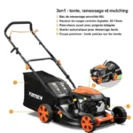 Tondeuse à Gazon Thermique FUXTEC 146 cm³ 46 cm – Poussée, Bac 50L – Modèle FX-RM4646ECO 3,5 CV – Image 6