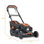 Tondeuse thermique autotractée 51cm 170cm3 - FUXTEC FX-RM5170 - 60 L Easy Clean – Image 6