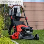 Tondeuse thermique autotractée MS161-46 - 46 cm - 150 cc - SCHEPPACH – Image 2