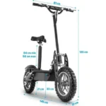 Trottinette électrique Cross - BEEPER FX1000 - 1000W - Batterie Plomb - 36V – Image 4