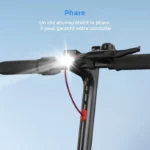 Trottinette Electrique Pliable iScooter E9 pour Adulte, 30KM, 350W, 7.5Ah, Pneus 8.5" – Image 6