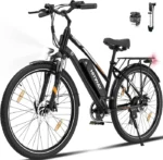 Vélo électrique VAE - HITWAY - Noir - 28" - Batterie Amovible 250W 36V 13Ah - Shimano 7 Vitesses - VTT Électrique