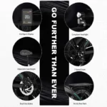 HITWAY Vélo électrique VAE BK36 Pliable 250W - Batterie Amovible 48V10,4Ah - 7 Vitesses - Noir – Image 5