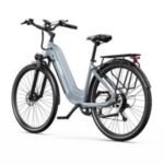 Vélo électrique ONESPORT OT05 PRO – Moteur 250 W, batterie 36 V 22,5 Ah, pneus 28 pouces, freins à disque – Blanc – Image 2