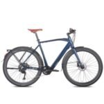 Vélo électrique FAFREES F700M – Moteur 250 W, batterie 36 V 10 Ah, freins hydrauliques, cadre en aluminium – Bleu – Image 3