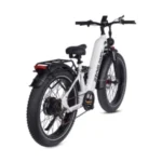 Vélo électrique RZOGUWEX S9, batterie 48 V 25 Ah, moteur 1000 W, pneus 26 pouces, autonomie 40-60 km, charge maximale 200 kg – Noir et blanc – Image 4