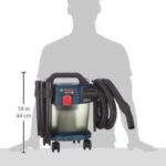 Bosch Professional 18V System aspirateur industriel GAS 18V-10 L (sans batterie, flexible de 1,6 m, 3 tubes prolongateurs, boîte carton) – Image 8