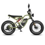 Vélo électrique FAFREES F20 Ultra – Moteur 750 W, batterie 48 V 25 Ah, freins hydrauliques, pneus 20 pouces – Vert militaire – Image 5