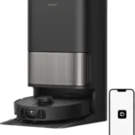 DREAME L40s Pro Ultra Robot Aspirateur, 19 000 Pa, Brosse Double HyperStream, Franchit 4 cm, Brosse latérale extensible et relevable, Nettoyage à la serpillière à l’eau chaude à 75°C,Auto-nettoyant3.0