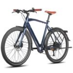 Vélo électrique FAFREES F700M – Moteur 250 W, batterie 36 V 10 Ah, freins hydrauliques, cadre en aluminium – Bleu