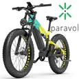 LANKELEISI RV800 Vélo électrique tout-terrain — Moteur Bafang 750 W — Batterie Samsung 20 Ah— Pneus tout-terrain 26*4.0 — jaune