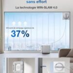 ECOVACS WINBOT W2 Pro Omni Robot Nettoyeur de vitres avec Station Multifonction, se Recharge Pendant Le Fonctionnement, buse à Triple Embout, système de Protection à 12 Niveaux – Image 7