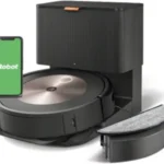 iRobot Roomba Combo j5+ (j5576) – Robot Aspirateur Laveur 2en1 connecté – Autovidage – Brosses Caoutchouc – Fonction Lavage – Cartographie, mémorise, s’adapte – Détecte & Evite Les Objets