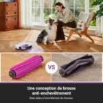 Eureka E20 Plus Robot Aspirateur de 8000 Pa avec Station de Vidange Automatique sans Sac, Robot Aspirateur Laveur Anti Enchevêtrement, Évitement d’obstacles 3D, Autonomie de 180 Minutes, DuoDetect AI – Image 5