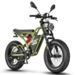 Vélo électrique FAFREES F20 Ultra – Moteur 750 W, batterie 48 V 25 Ah, freins hydrauliques, pneus 20 pouces – Vert militaire – Image 5