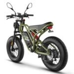 Vélo électrique FAFREES F20 Ultra – Moteur 750 W, batterie 48 V 25 Ah, freins hydrauliques, pneus 20 pouces – Vert militaire – Image 3