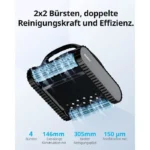 Beatbot AquaSense Robot aspirateur de Piscine sans câble, Optimisation Intelligente de trajectoire, Nettoyage du Fond – Image 3