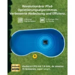 Beatbot AquaSense Robot aspirateur de Piscine sans câble, Optimisation Intelligente de trajectoire, Nettoyage du Fond – Image 4