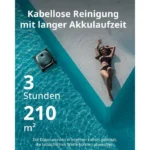 Beatbot AquaSense Robot aspirateur de Piscine sans câble, Optimisation Intelligente de trajectoire, Nettoyage du Fond – Image 6