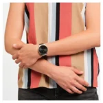 Montre - SWATCH - Black Quilted - Silicone/plastique - 38mm - Femme - Chic – Image 2