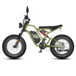 Vélo électrique FAFREES F20 Ultra – Moteur 750 W, batterie 48 V 25 Ah, freins hydrauliques, pneus 20 pouces – Vert militaire – Image 2