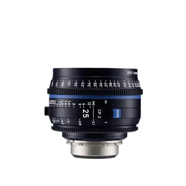 compact-prime-cp3-25mm-t21 (1) Zeiss Compact Prime CP.3 – 25mm T2.1 Objectif cinéma focale fixe 25mm T2.1 (Full Frame) – Image 1