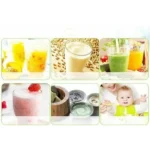 DRE-Presse-agrumes portable, presse-agrumes multifonctionnel pour étudiant électrique à la maison pour l'extraction de jus, blanc – Image 3