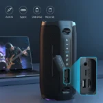 Enceinte Bluetooth ZEALOT S76 Portable 50W avec Lumière LED et Autonomie 30 Heures – Image 4