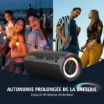 Enceinte Portable Bluetooth ZEALOT S51 Pro 40W avec Lumière LED et Basses Stéréo – Image 5