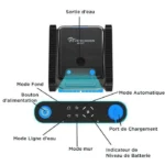 EVERCROSS BOT U8 Robot Piscine Sans Fil, Nettoyage du Fond, des Parois et de la Ligne d' Eau, 120Min & 200m² d'Autonomie – Image 6
