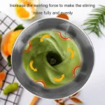 Extracteur de jus - 1.5L/1000W - Extracteur de Jus de Fruits Légumes - Goulotte d'alimentation large - Extraction à grande vitesse – Image 3