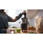 Extracteur de jus - BOSCH - MESM731M VitaExtract - Noir/inox - 150 W - 1 vitesse + reverse - syst. de sécurité sur le couvercle – Image 5