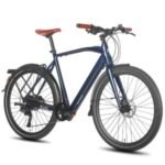 Vélo électrique FAFREES F700M – Moteur 250 W, batterie 36 V 10 Ah, freins hydrauliques, cadre en aluminium – Bleu – Image 2