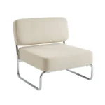Fauteuil JACK tissu beige – Image 2
