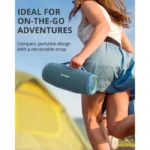 Haut-parleur Bluetooth Tronsmart Mirtune S100, basses puissantes, étanche IPX7, 20h autonomie – Image 3