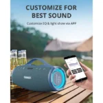 Haut-parleur Bluetooth Tronsmart Mirtune S100, basses puissantes, étanche IPX7, 20h autonomie – Image 6