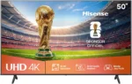 Hisense 50A6Q - TV LED 50" (126 cm) - 4K UHD 3840x2160 - HDR10+ - TV connecté - 3xHDMI 2.1 - WiFi