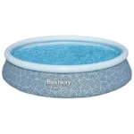Kit piscine gonflable BESTWAY - Fast Set - 396 x 84 cm - Ronde (Filtre à cartouche, 1 cartouche) – Image 3