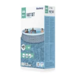 Kit piscine gonflable BESTWAY - Fast Set - 396 x 84 cm - Ronde (Filtre à cartouche, 1 cartouche) – Image 7