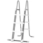 Kit Piscine hors sol tubulaire INTEX - Pris Frame - 400 x 200 x 100 cm - Rectangulaire (Pompe, cartouche et échelle) – Image 4