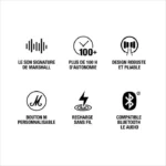 MARSHALL Major V - Casque sans fil pliable - Bluetooth - Noir – Image 9